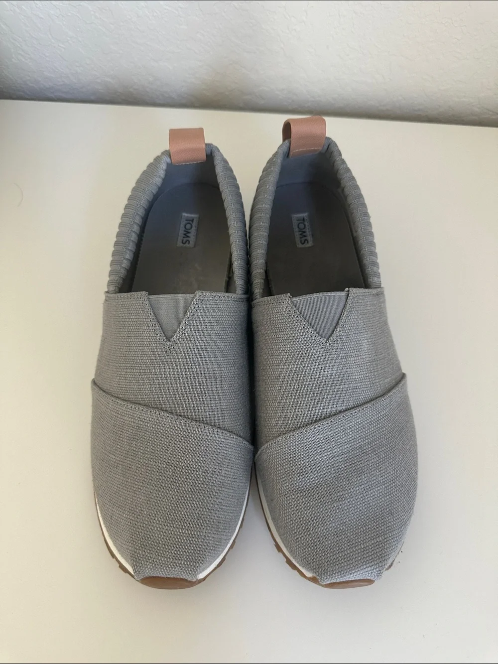 TOMS Grey Alpargata Resident